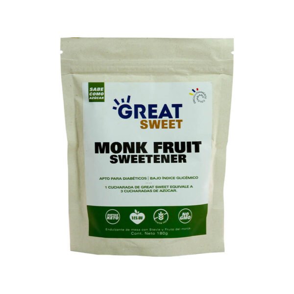 Great Sweetener (endulzante en polvo con fruto del monje) Endulzante Con Monk Fruit