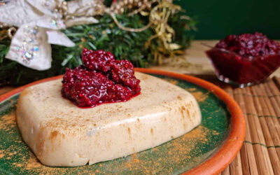 Natilla Tradicional Con Salsa De Mora