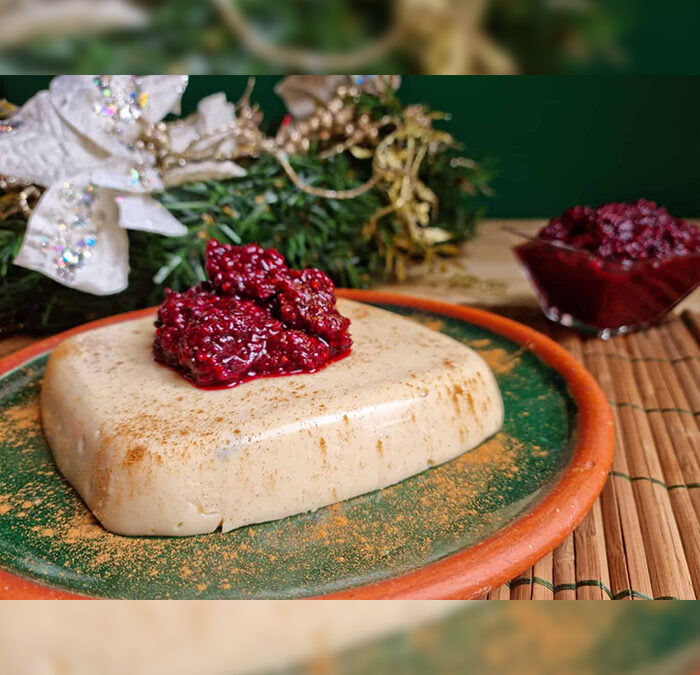 Natilla Tradicional Con Salsa De Mora